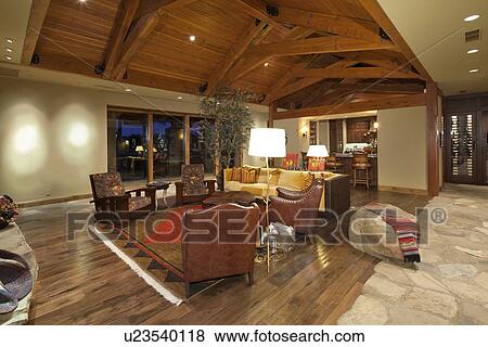 Stock Photo - Living room. Fotosearch