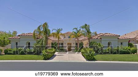 Luxury home View Large Photo Image Stock Photo - Luxury home . Fotosearch