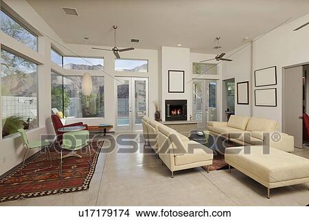 Picture - Modern Living room. Fotosearch