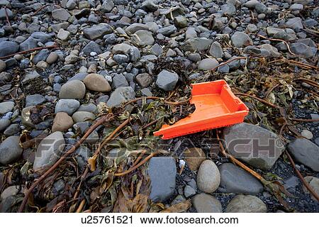 Plastic garbage washed up on the shore, Ireland View Large Photo Image Stock Image - Plastic garbage washed up on the shore, Ireland. Fotosearch
