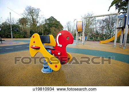 playground rocking horse