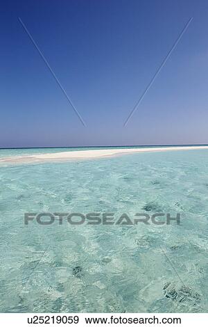 Stock Photo - Beautiful Deserted Beach. Fotosearch