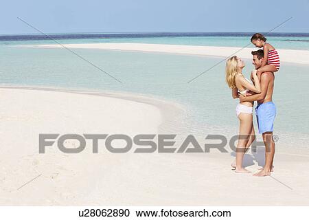 Family Having Fun In Sea On Beach Holiday View Large Photo Image Stock Image - Family Having Fun In Sea On Beach Holiday. Fotosearch