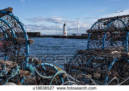 Stock Photo - Anstruther harbour, Scotland. Fotosearch