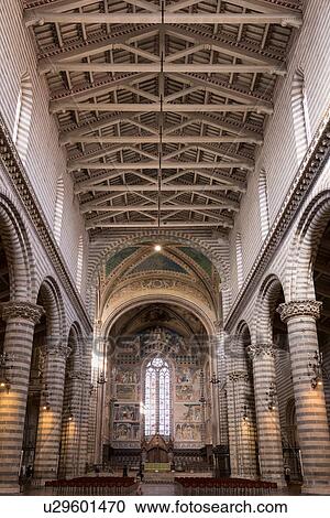 Church interior, Duomo Orvieto, Umbria, Italy View Large Photo Image Stock Image - Church interior, Duomo Orvieto, Umbria, Italy. Fotosearch