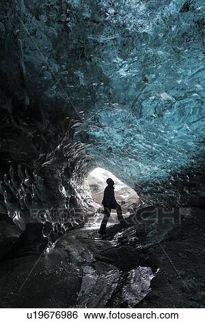 Ice cave at Skaftafell, Iceland View Large Photo Image Stock Photograph - Ice cave at Skaftafell, Iceland. Fotosearch