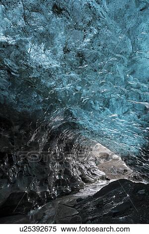 Ice cave at Skaftafell, Iceland View Large Photo Image Stock Photography - Ice cave at Skaftafell, Iceland. Fotosearch
