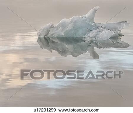 Iceberg detail with reflection, Jokulsarlon lagoon sunrise, Icel View Large Photo Image Stock Photo - Iceberg detail with reflection, Jokulsarlon lagoon sunrise, Icel. Fotosearch