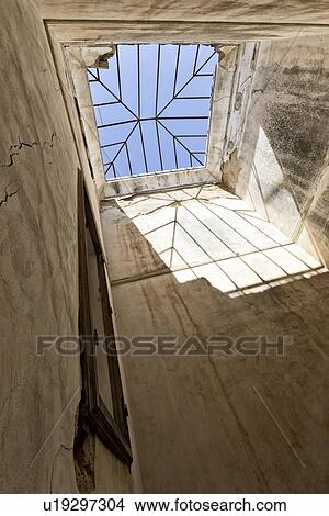 Picture - Poggioreale interior detail of earthquake destruction, Sicily, I. Fotosearch