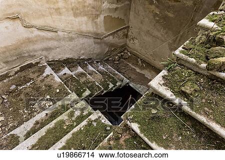 Picture - Poggioreale interior detail of earthquake destruction, Sicily, I. Fotosearch