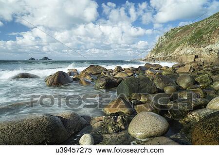 Porthnanven beach tidal pools, Cornwall, England View Large Photo Image Stock Photography - Porthnanven beach tidal pools, Cornwall, England. Fotosearch