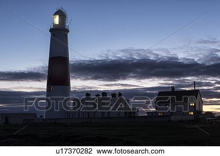 Portland Bill at twilight, Dorset, England View Large Photo Image Stock Image - Portland Bill at twilight, Dorset, England. Fotosearch