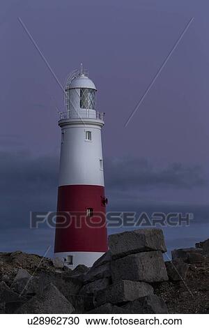 Portrait of Portland Bill in sunset light, Dorset, England View Large Photo Image Stock Image - Portrait of Portland Bill in sunset light, Dorset, England. Fotosearch