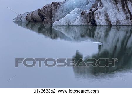 Striped icebergs detail with reflection, Jokulsarlon lagoon, Ice View Large Photo Image Stock Image - Striped icebergs detail with reflection, Jokulsarlon lagoon, Ice. Fotosearch