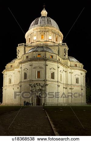 Tempio di Bramante church at night, Todi View Large Photo Image Stock Photo - Tempio di Bramante church at night, Todi. Fotosearch