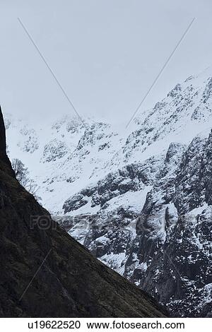 Stock Image - The Three Sisters detail, Glen Coe, Scotland. Fotosearch