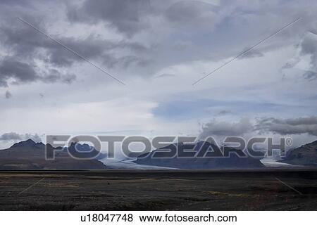 Vatnajokull glacier, Iceland View Large Photo Image Stock Photo - Vatnajokull glacier, Iceland. Fotosearch
