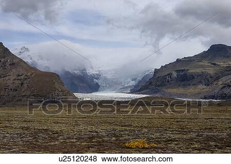 Stock Photo - Vatnajokull glacier, Iceland. Fotosearch