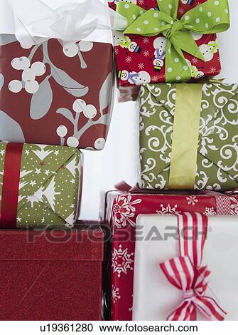 Christmas presents View Large Photo Image Stock Image - Christmas presents. Fotosearch