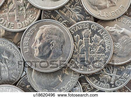 Close up of US coins, studio shot View Large Photo Image Stock Photograph - Close up of US coins, studio shot. Fotosearch