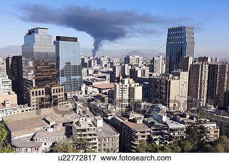 Stock Photo - Downtown cityscape. Fotosearch