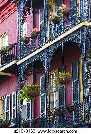 Low angle view of ornate balcony View Large Photo Image Stock Photo - Low angle view of ornate balcony. Fotosearch
