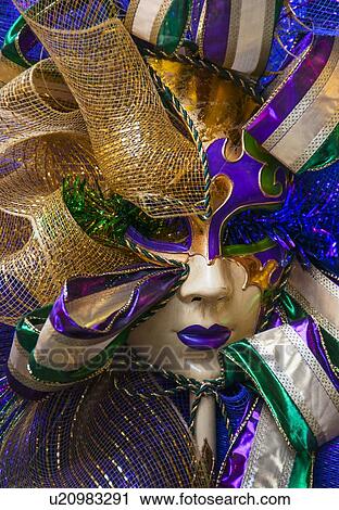 Mardi Gras mask View Large Photo Image Stock Image - Mardi Gras mask . Fotosearch