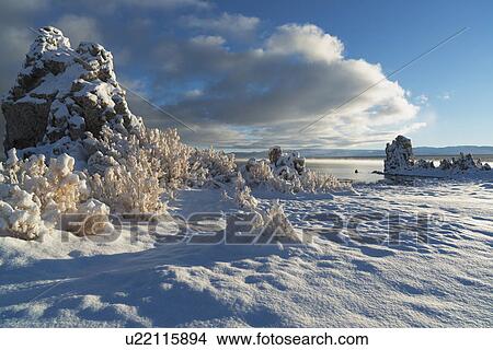Mono Lake, idyllic scene View Large Photo Image Picture - Mono Lake, idyllic scene. Fotosearch