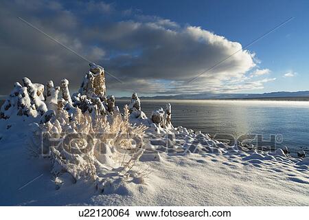 Mono Lake, idyllic scene View Large Photo Image Picture - Mono Lake, idyllic scene. Fotosearch