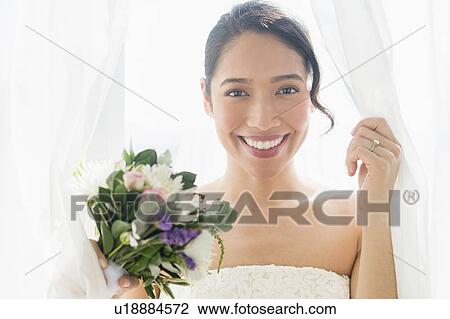 Portrait of bride View Large Photo Image Stock Image - Portrait of bride. Fotosearch