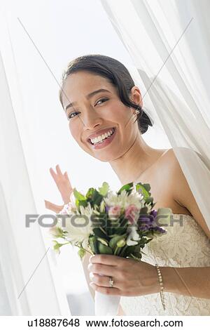 Portrait of bride View Large Photo Image Stock Photo - Portrait of bride. Fotosearch