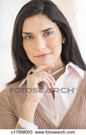 Portrait of businesswoman View Large Photo Image Stock Image - Portrait of businesswoman. Fotosearch