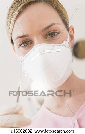 Portrait of female dentist View Large Photo Image Stock Image - Portrait of female dentist. Fotosearch