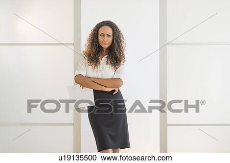 Portrait of office worker View Large Photo Image Stock Image - Portrait of office worker. Fotosearch