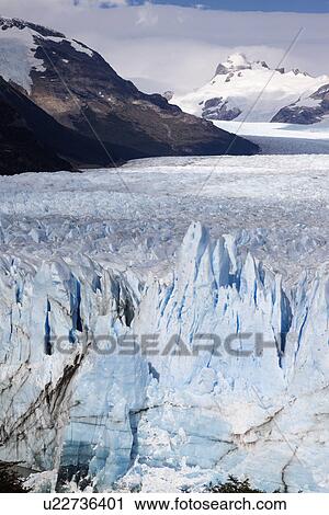 Scenic view of glacier View Large Photo Image Stock Image - Scenic view of glacier. Fotosearch