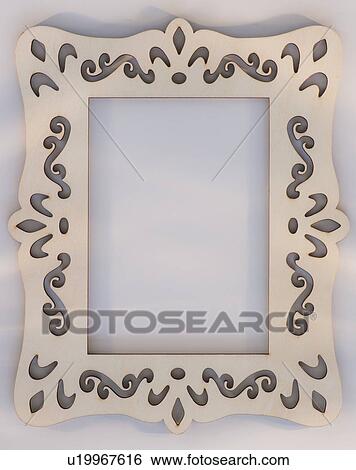 Stock Photograph - Studio Shot, Frame. Fotosearch