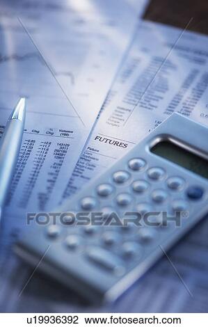 Studio Shot of calculator, pen and documents View Large Photo Image Stock Image - Studio Shot of calculator, pen and documents. Fotosearch
