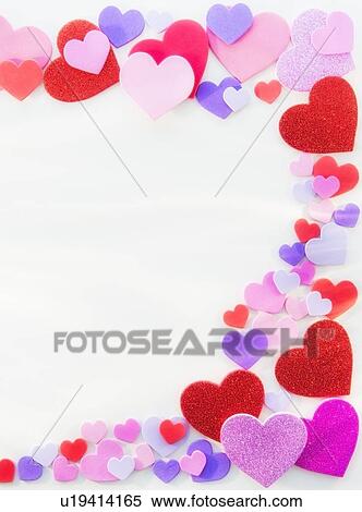 Studio Shot of foam hearts on white background View Large Photo Image Stock Photography - Studio Shot of foam hearts on white background. Fotosearch