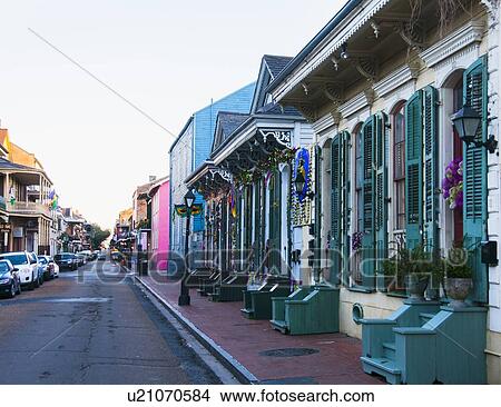 View of narrow street View Large Photo Image Picture - View of narrow street. Fotosearch