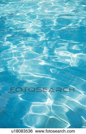 Stock Photograph - Water in swimming pool. Fotosearch