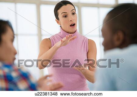 Stock Photo - Casual business meeting. Fotosearch