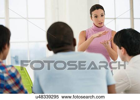 Casual business meeting View Large Photo Image Stock Photography - Casual business meeting. Fotosearch