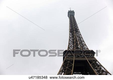 Stock Photo - Eiffel Tower, Paris, France. Fotosearch