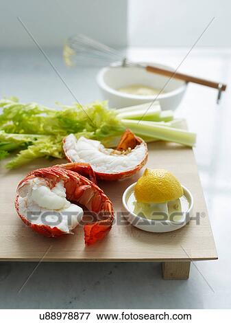Stock Photo - Fresh lobster. Fotosearch