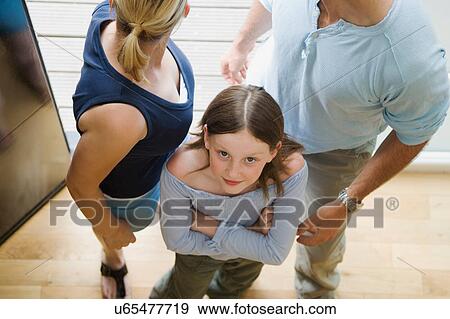 Girl and parents View Large Photo Image Stock Photo - Girl and parents. Fotosearch