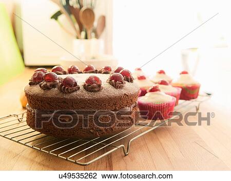Stock Image - Homemade cakes. Fotosearch