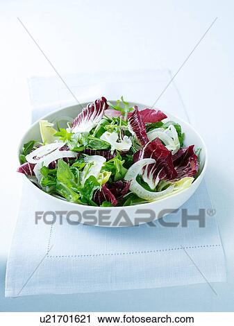 Italian bitter leaf salad View Large Photo Image Stock Image - Italian bitter leaf salad. Fotosearch