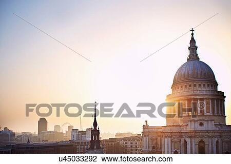 Stock Image - St Paul's Cathedral, London, England, UK. Fotosearch
