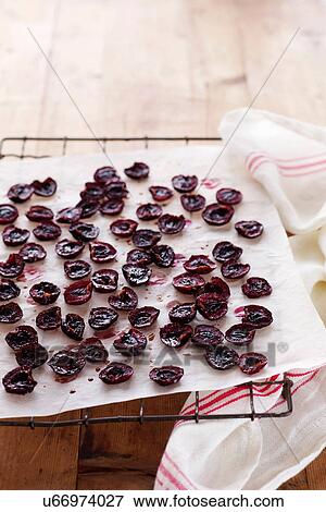 Baked cherries View Large Photo Image Stock Photo - Baked cherries. Fotosearch