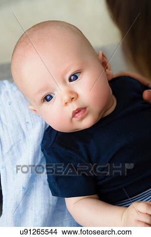 Portrait of baby bay looking away View Large Photo Image Picture - Portrait of baby bay looking away. Fotosearch
